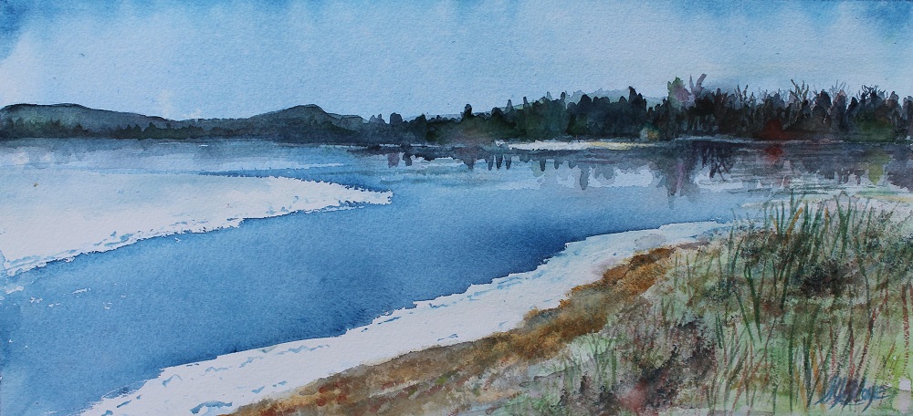 Quiet Winter Lake